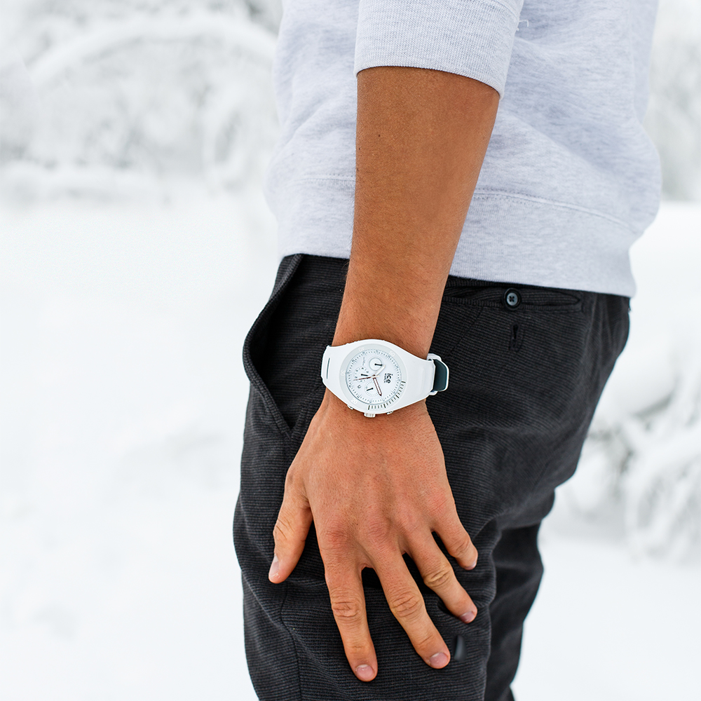 zegarek ICE Watch ICE.014943 kwarcowy męski Ice-Pierre Leclercq Pierre Leclercq White rozm. L - miniatura 6