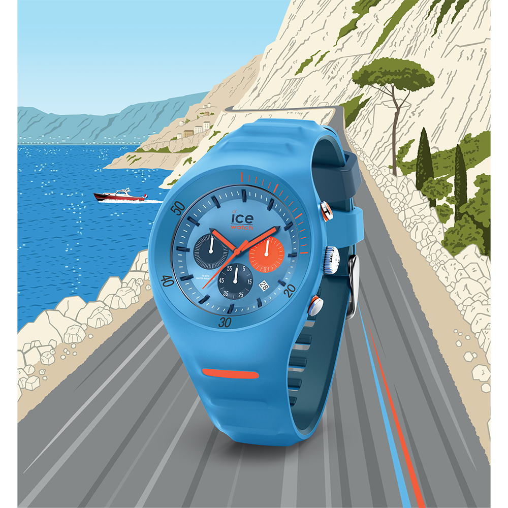 ICE Watch ICE.014949 zegarek niebieski sportowy Ice-Pierre Leclercq pasek - miniatura 5