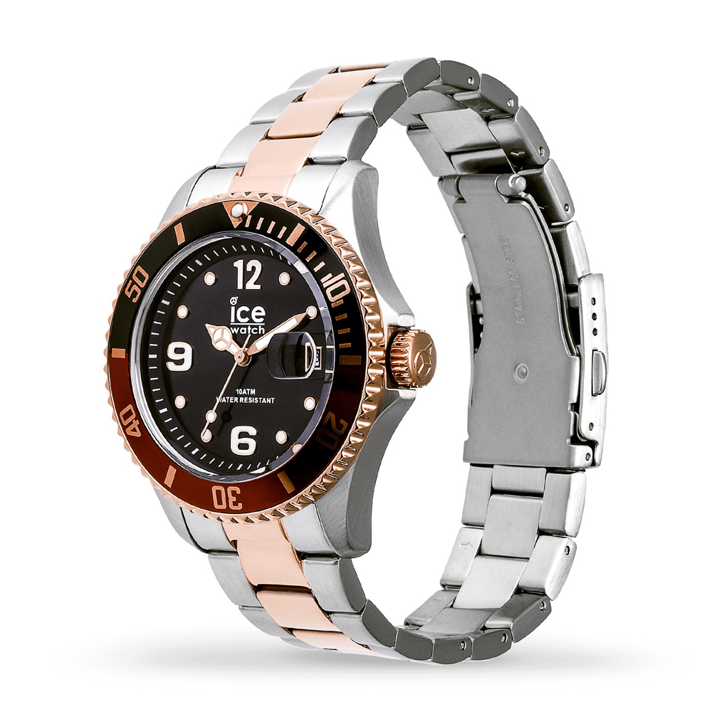 ICE Watch ICE.016546 ICE Steel Chic silver rose gold zegarek klasyczny ICE-Steel - miniatura 4