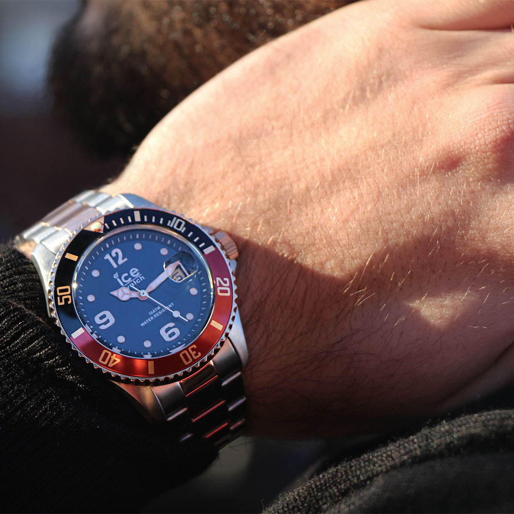 ICE Watch ICE.016546 zegarek srebrny klasyczny ICE-Steel bransoleta - miniatura 5
