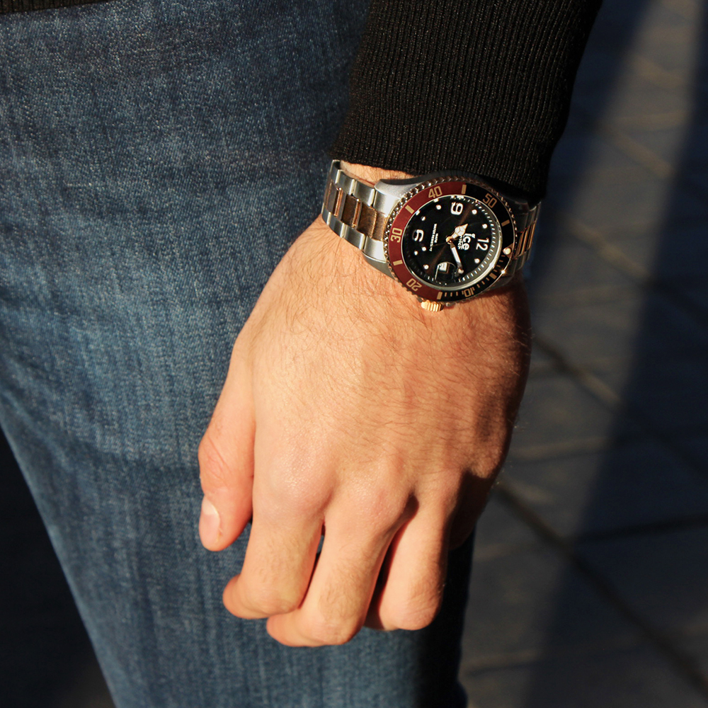 zegarek ICE Watch ICE.016548 kwarcowy męski ICE-Steel ICE Steel Chic silver rose gold - miniatura 6