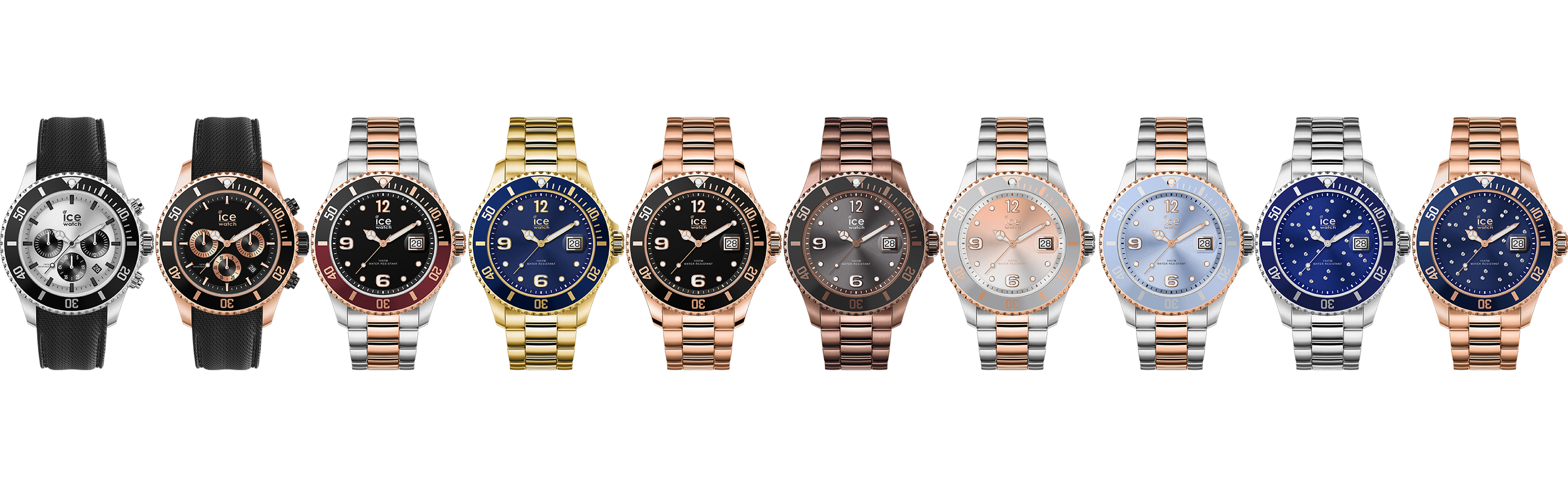 zegarek ICE Watch ICE.016764 czarny ICE-Steel - miniatura 7