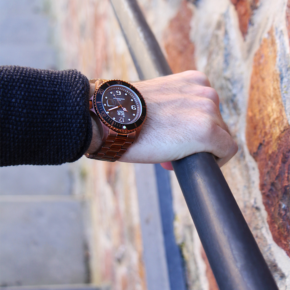 ICE Watch ICE.016767 ICE-Steel ICE Steel Bronze Rozm. L zegarek męski klasyczny mineralne - miniatura 7