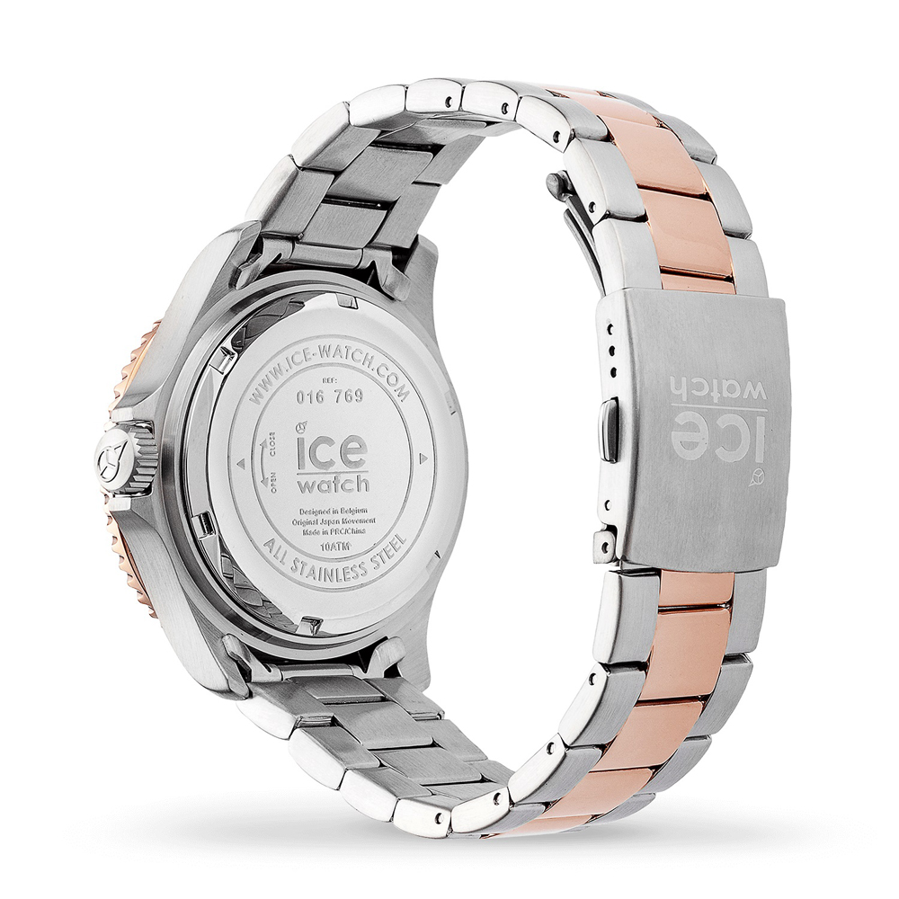 ICE Watch ICE.016769 ICE Steel Silver sunset Rose gold zegarek klasyczny ICE-Steel - miniatura 4