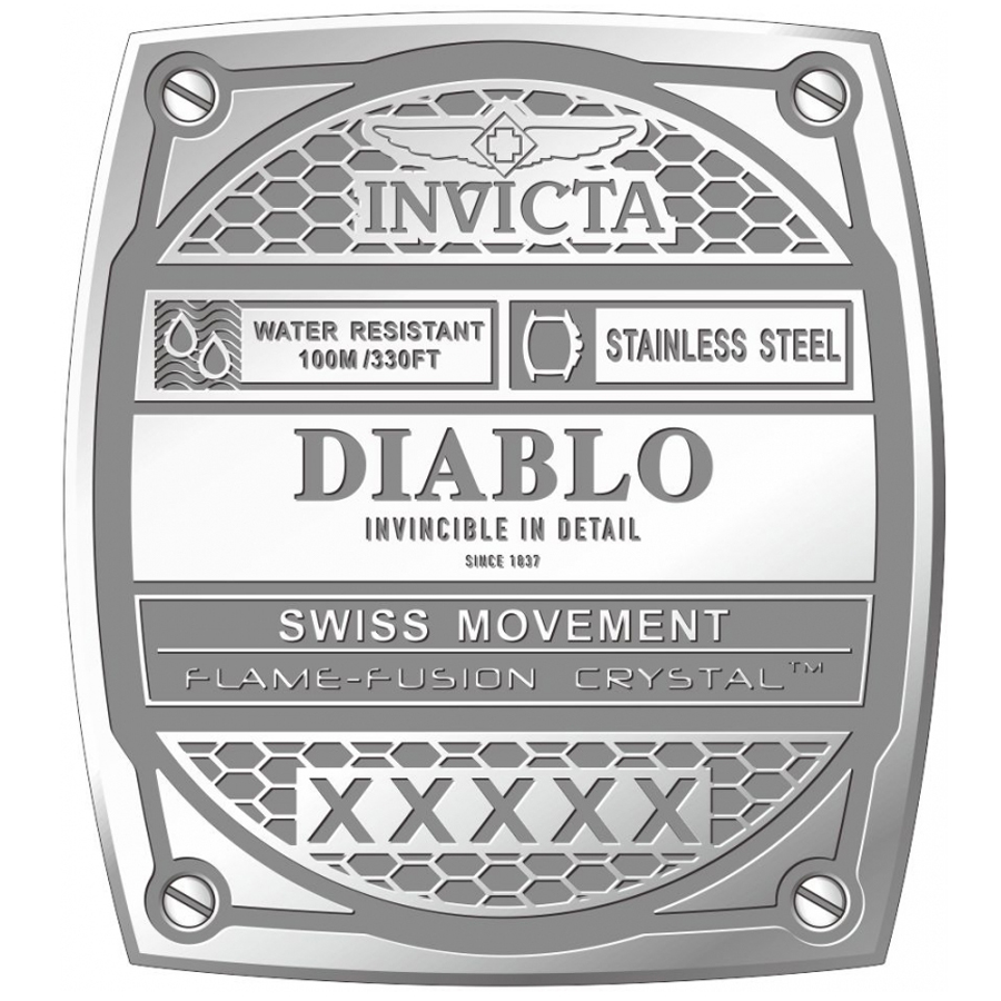 zegarek Invicta 25937 DIABLO męski z chronograf S1 Rally - miniatura 3
