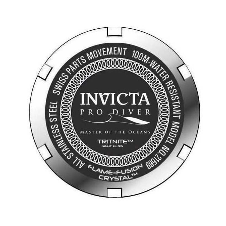 Invicta 21569 zegarek srebrny klasyczny Pro Diver bransoleta - miniatura 5
