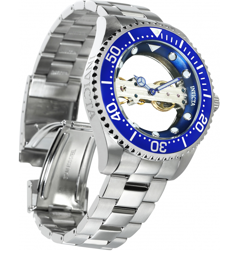 Invicta 24693 zegarek srebrny klasyczny Pro Diver bransoleta - miniatura 5