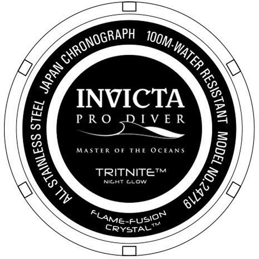 zegarek Invicta 24719 kwarcowy męski Pro Diver Pro Diver - miniatura 6