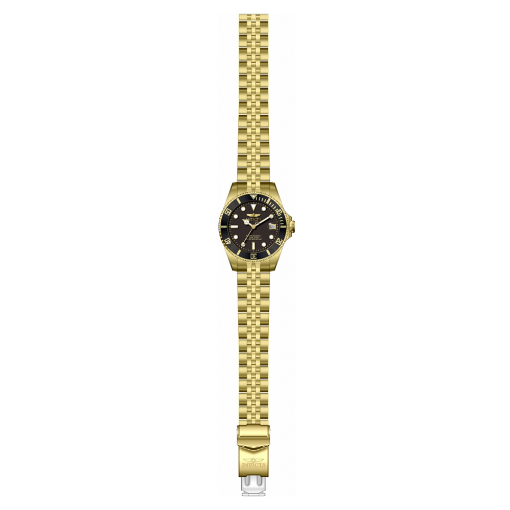 Invicta 29190 zegarek złoty klasyczny Pro Diver bransoleta - miniatura 5