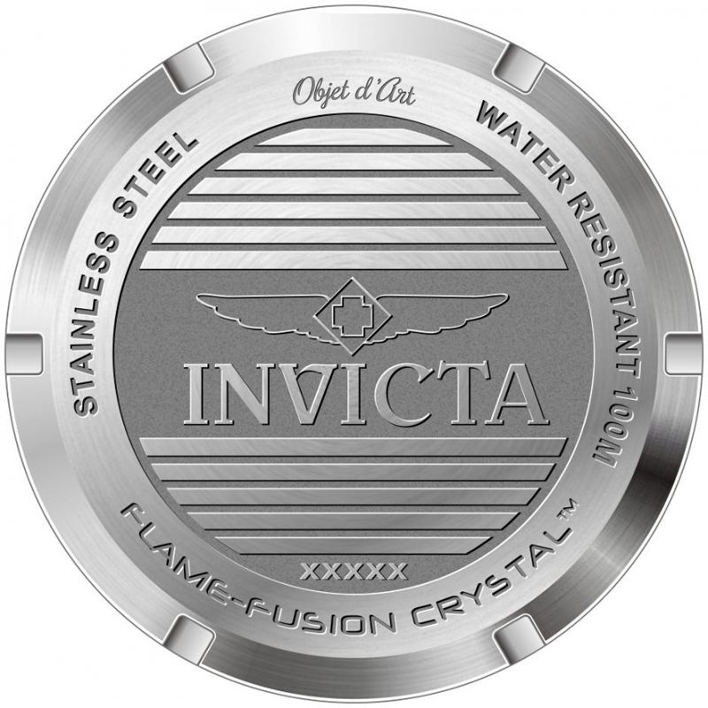 Invicta 30188 męski zegarek Objet D Art pasek - miniatura 5