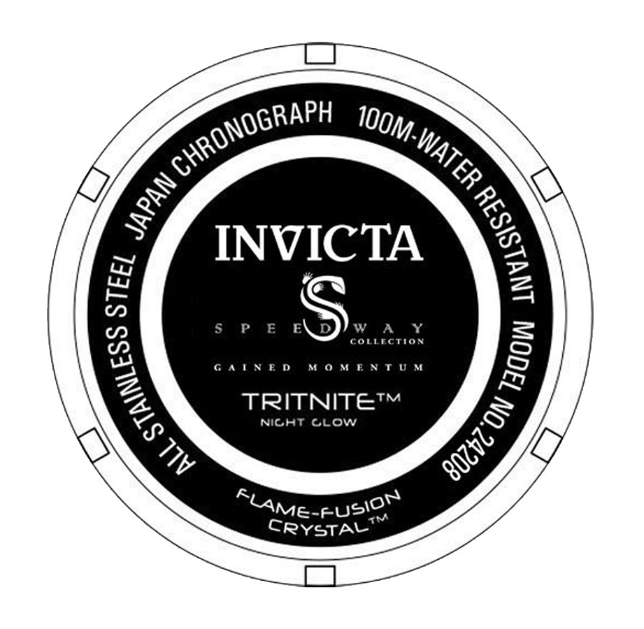 zegarek Invicta 24208 SPEEDWAY męski z tachometr Speedway - miniatura 5