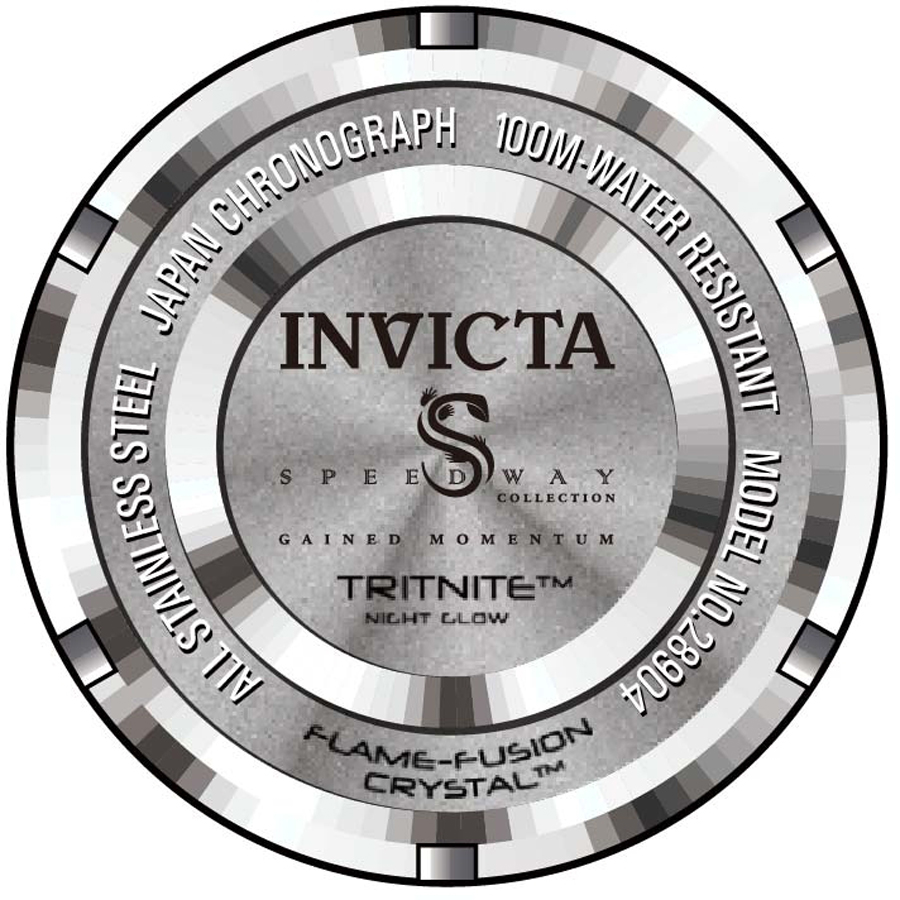zegarek Invicta 28904 SPEEDWAY męski z tachometr Speedway - miniatura 3