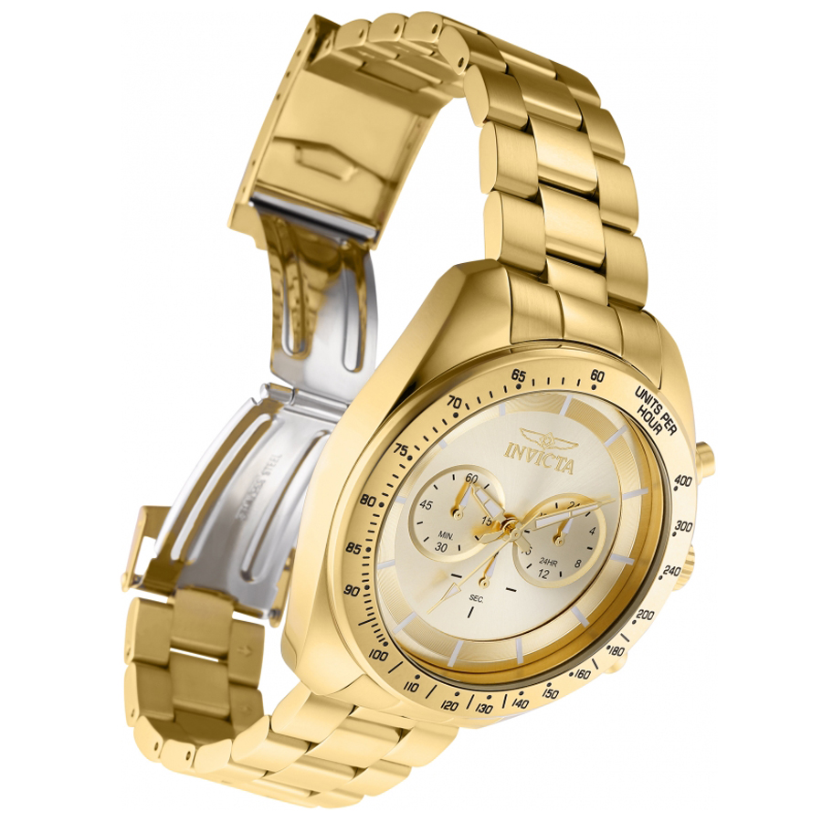 Invicta 28905 zegarek złoty sportowy Speedway bransoleta - miniatura 5