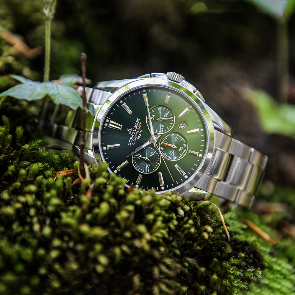 zegarek Jacques Lemans 1-1945F męski z chronograf Classic - miniatura 3