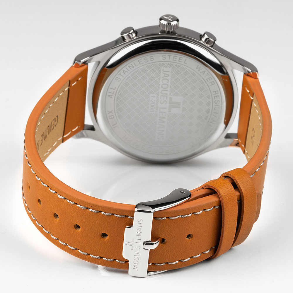 zegarek Jacques Lemans 1-2068P męski z tachometr Retro Classic - miniatura 7