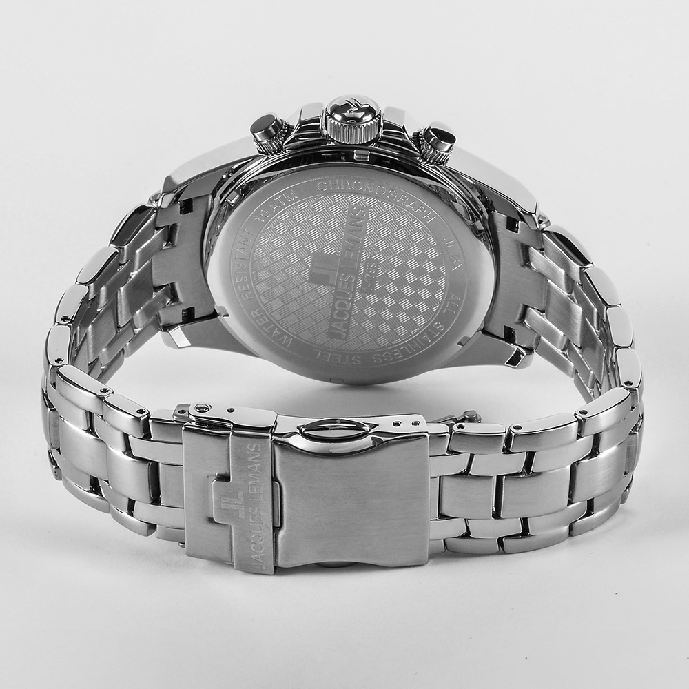 zegarek Jacques Lemans 1-1799F męski z chronograf Sport - miniatura 3
