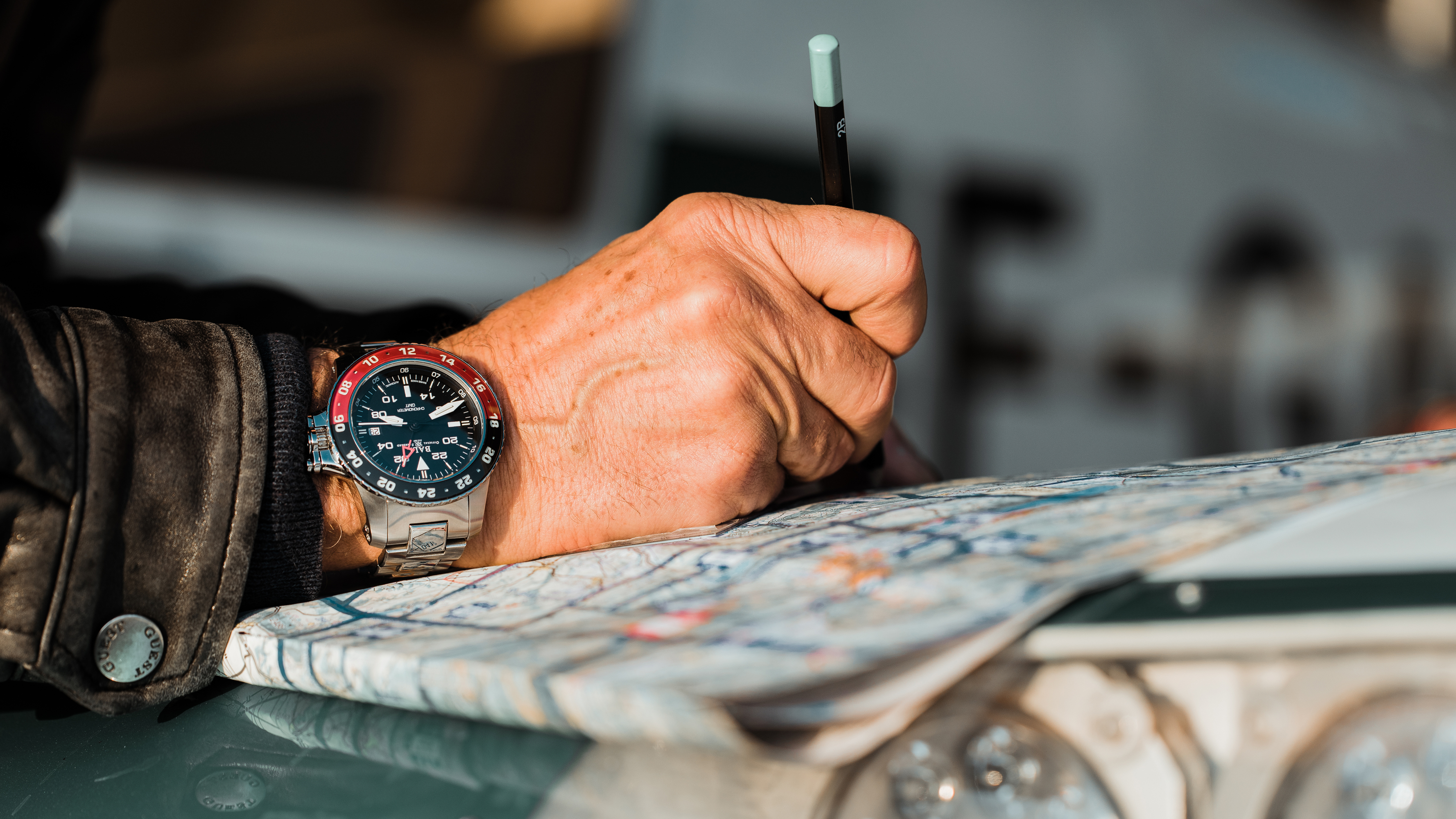 Ball DG2118C-S3C-BK Engineer Hydrocarbon AeroGMT II zegarek męski klasyczny szafirowe - miniatura 8