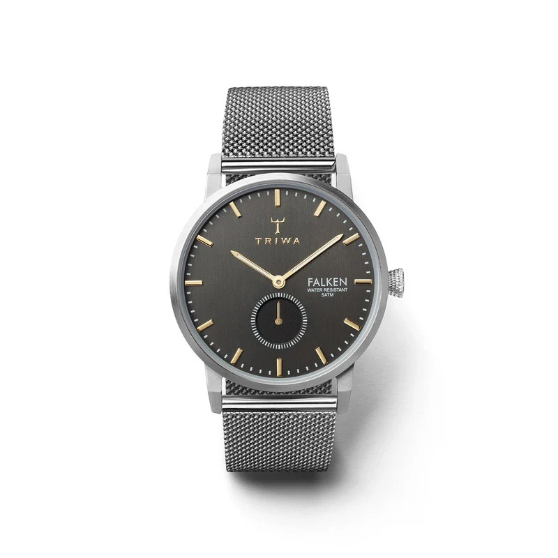 zegarek Triwa FAST119-ME021212 kwarcowy męski Falken SMOKY FALKEN MESH - miniatura 6