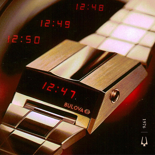 Bulova 97C110 Computron klasyczny zegarek złoty