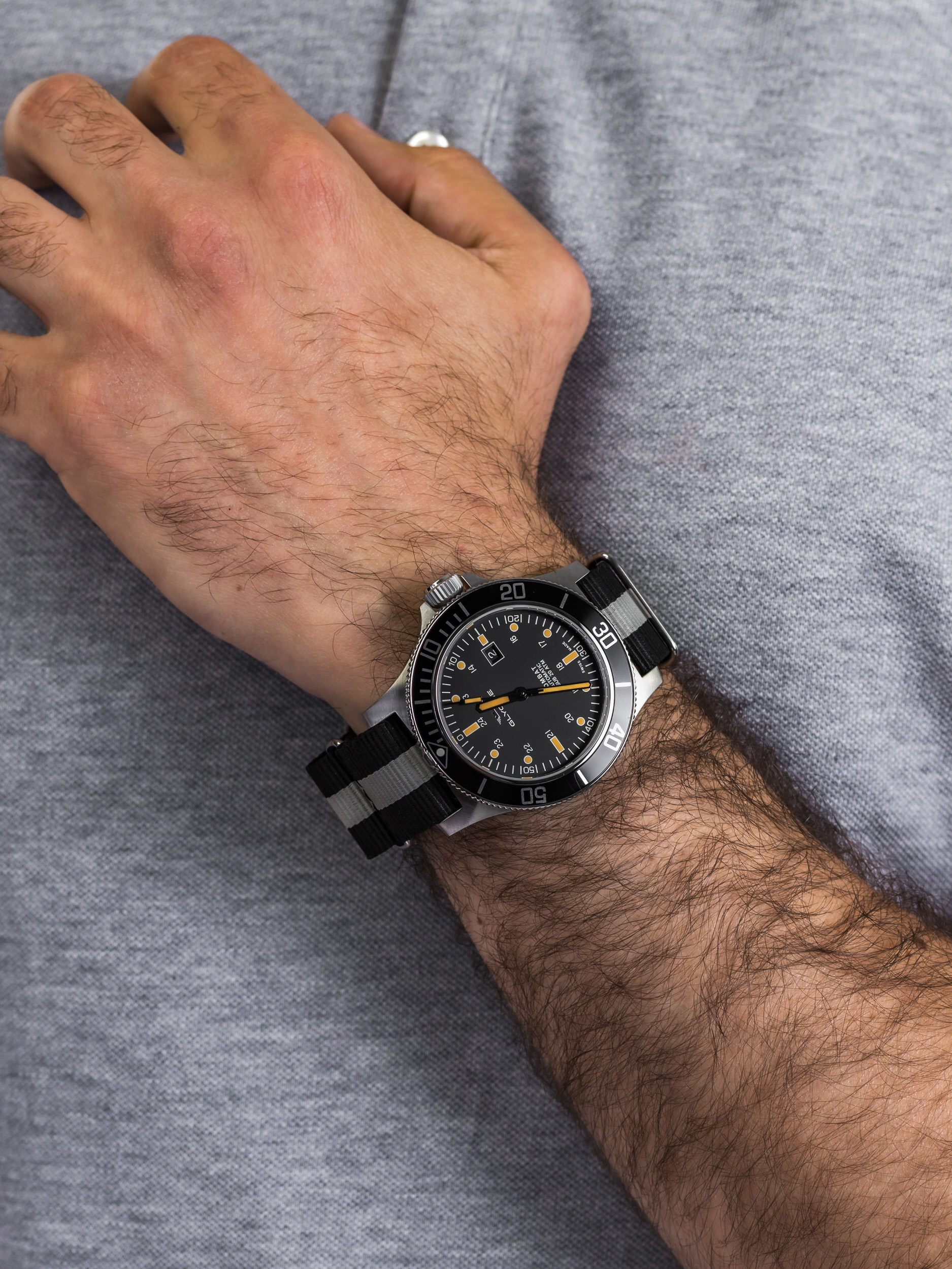 zegarek Glycine GL0097 automatyczny męski Combat COMBAT SUB - miniatura 3