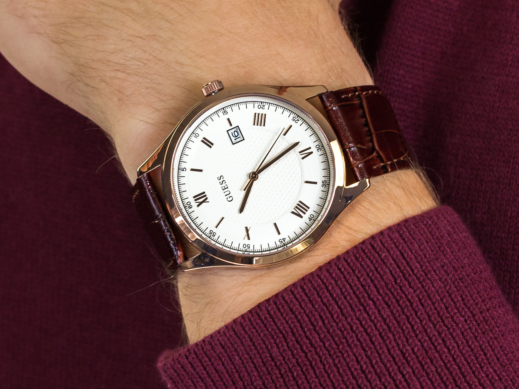 Guess GW0065G1 zegarek klasyczny Pasek - miniatura 4