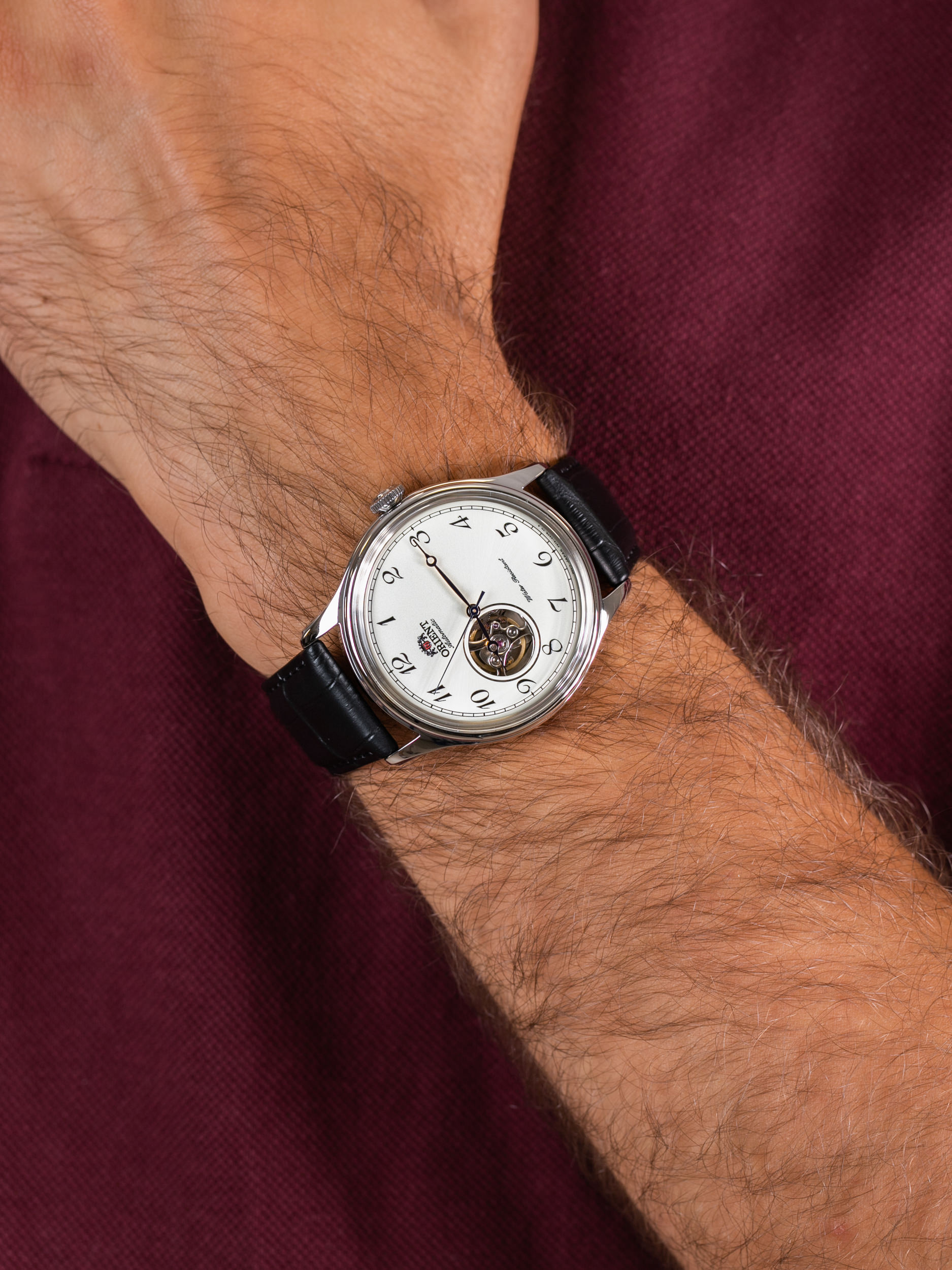 Orient RA-AG0014S10B męski zegarek Classic pasek - miniatura 3