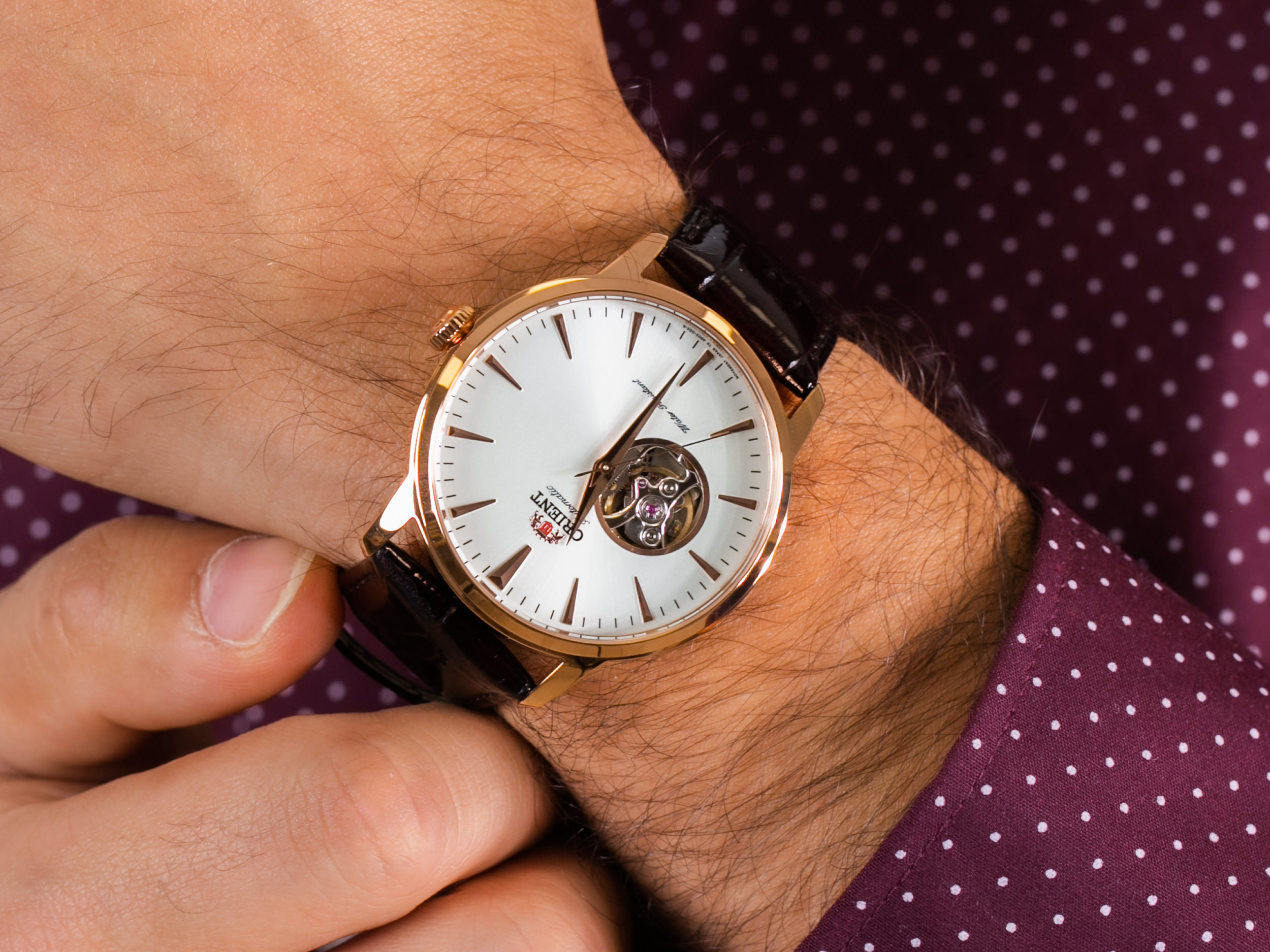 Orient FAG02002W0 2nd Generation Esteem zegarek klasyczny Contemporary - miniatura 4
