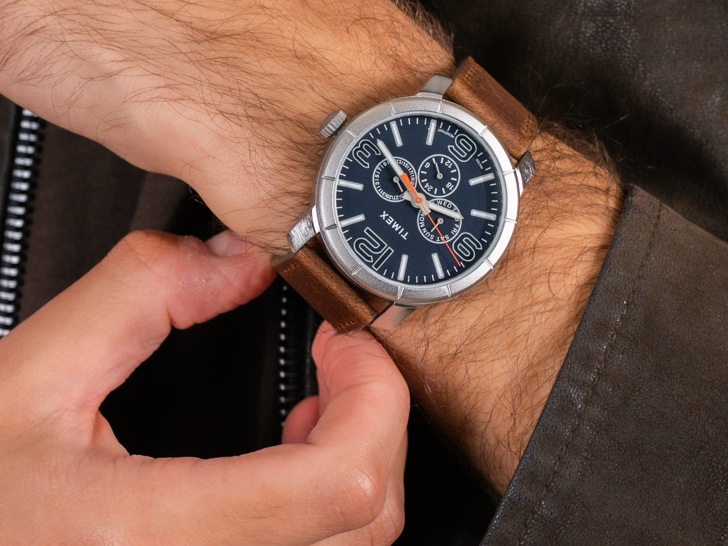 Timex TW2U15300 Mod 44 zegarek klasyczny Mod 44 - miniatura 4