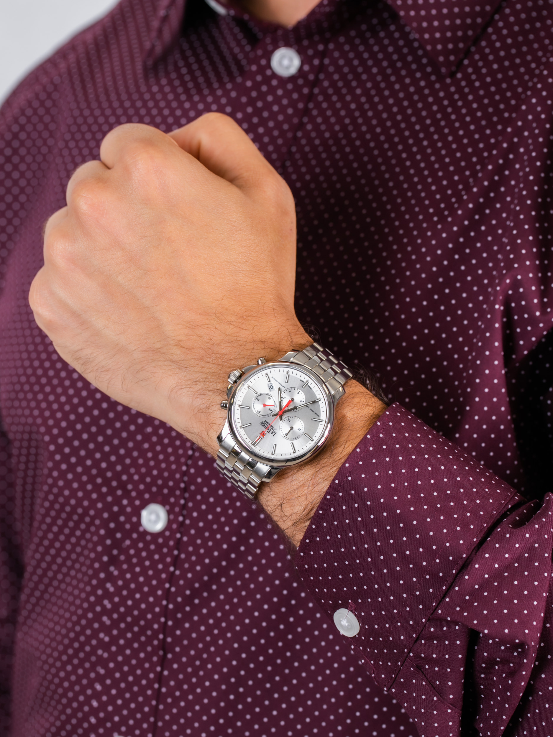 zegarek Le Temps LT1057.11BS01 ZAFIRA CHRONO męski z chronograf Zafira - miniatura 3