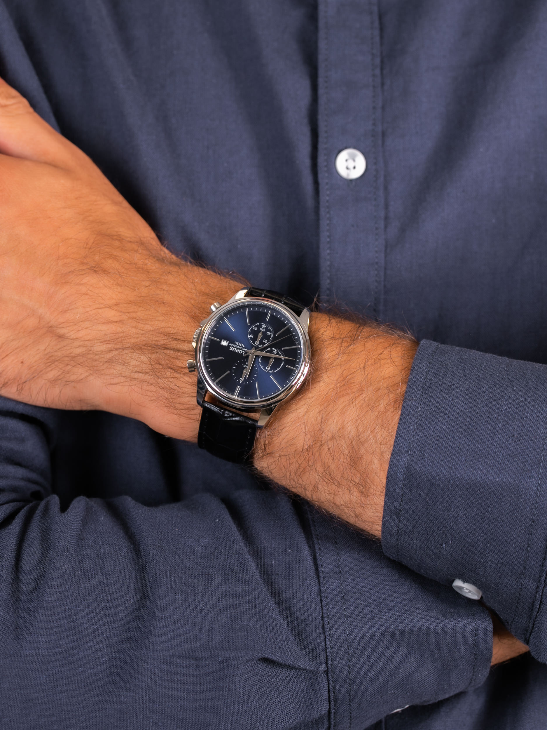 zegarek Lorus RM323EX8 męski z chronograf Klasyczne