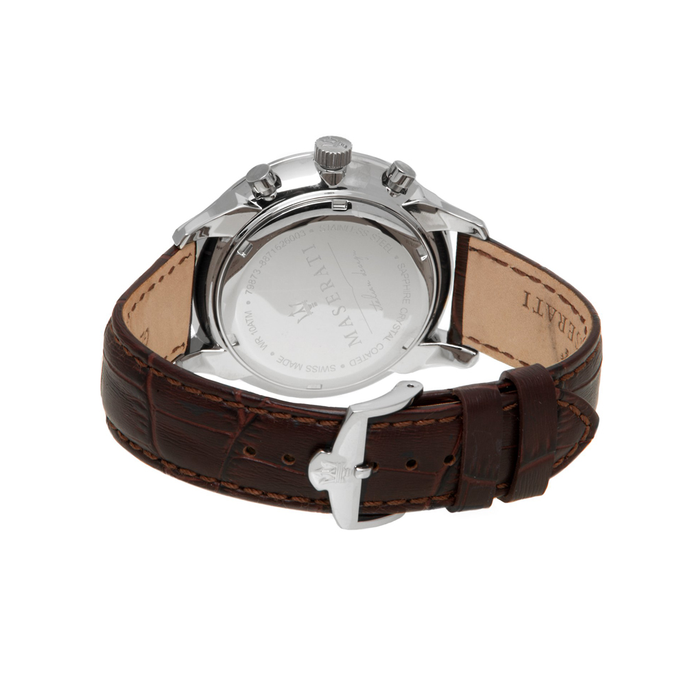 zegarek Maserati R8871626003 ATTRAZIONE męski z chronograf Attrazione - miniatura 3