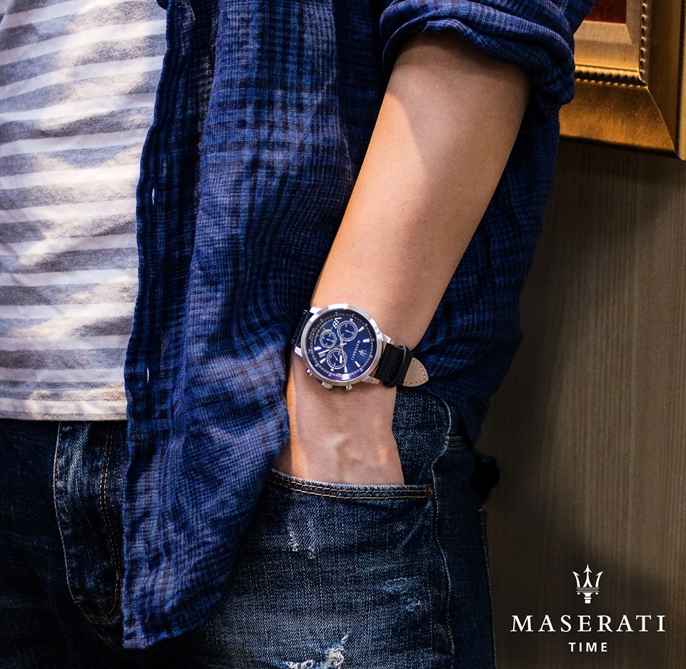 Zegarek Maserati Granturismo V8 EcoEnergy Chronograph - męski  - miniatura 5