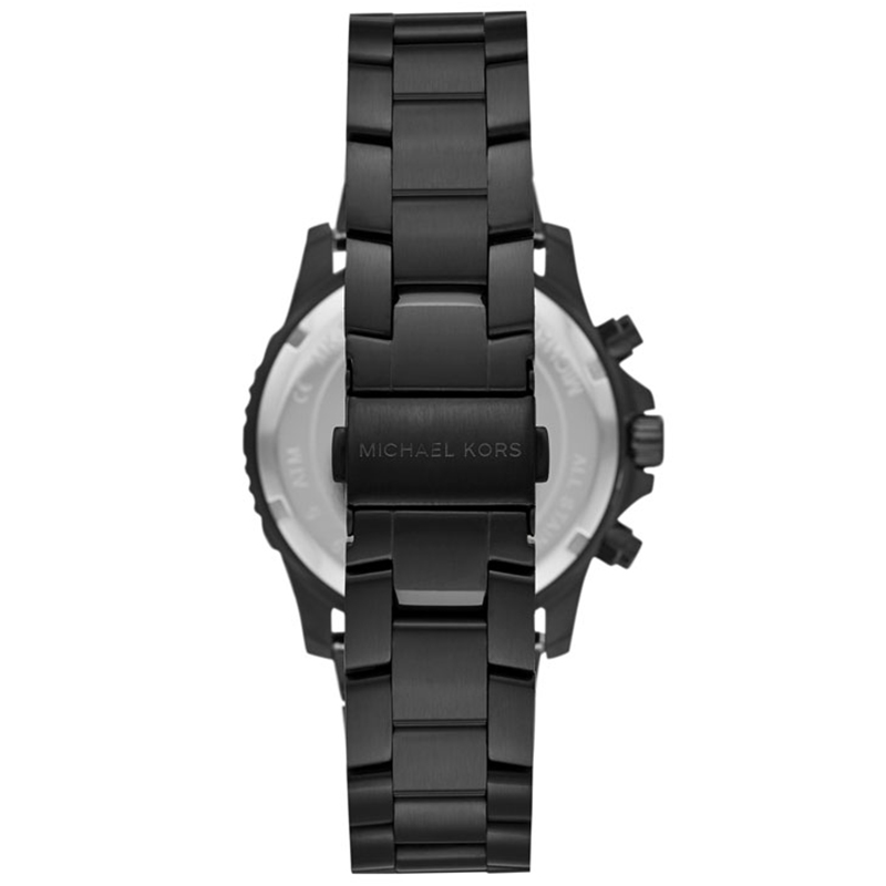 Michael Kors MK8755 zegarek czarny sportowy Cortlandt bransoleta - miniatura 5