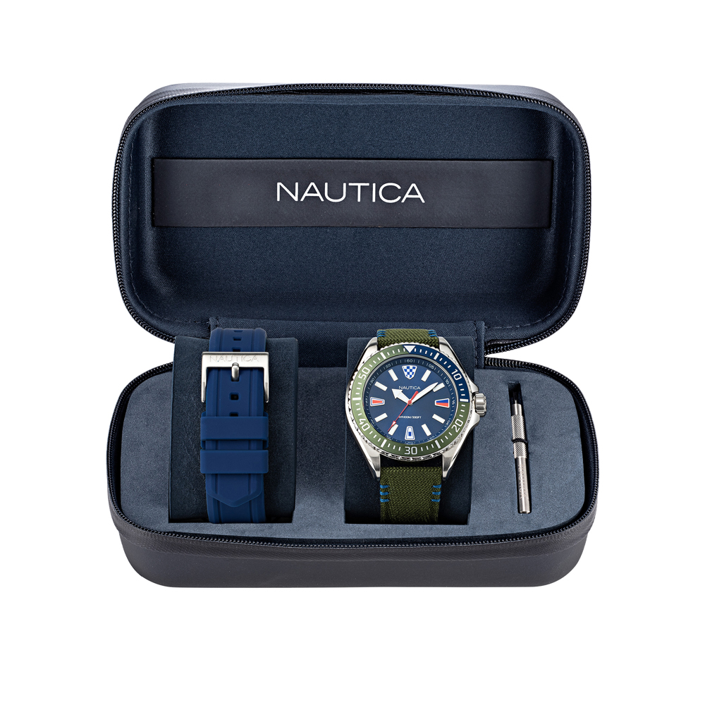 Nautica NAPCPS016 CRANDON PARK BOX SET zegarek klasyczny Pasek - miniatura 4