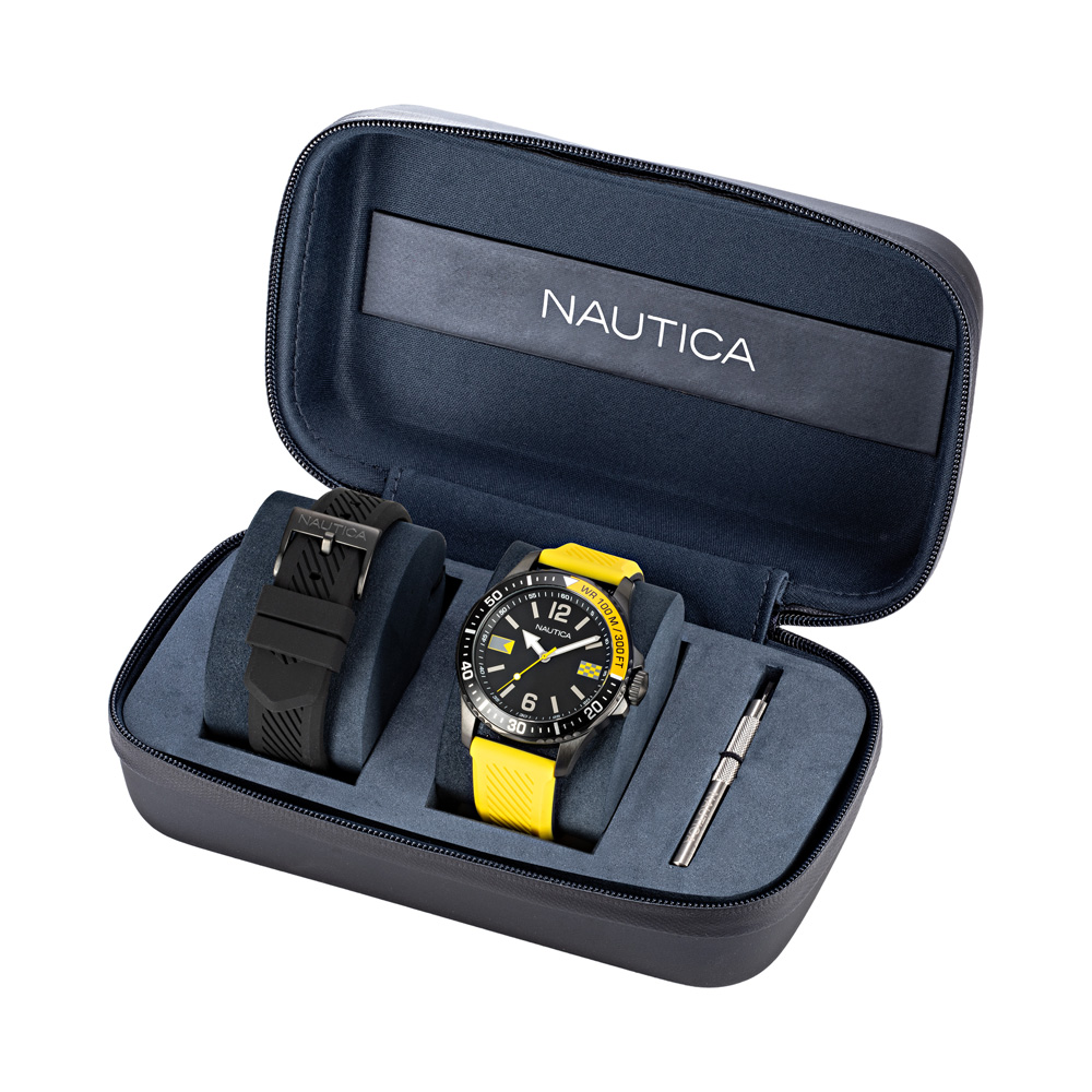 Nautica NAPFRB925 zegarek klasyczny Pasek - miniatura 4