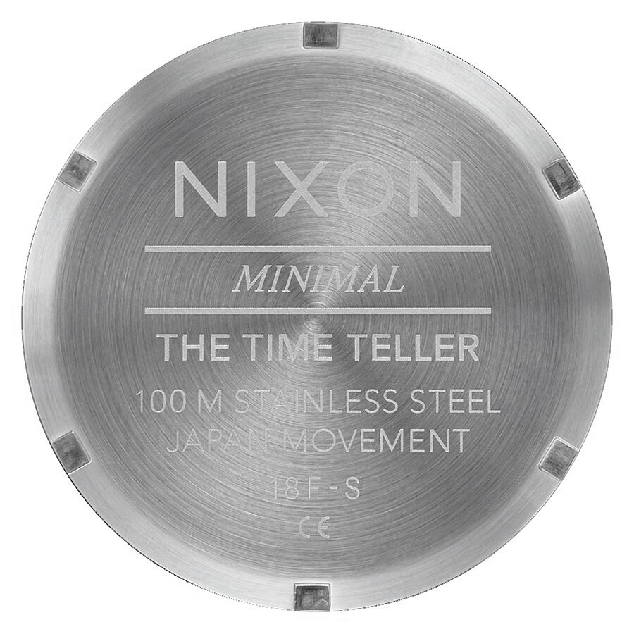 Nixon A045-126 zegarek biały klasyczny TIME TELLER bransoleta - miniatura 5