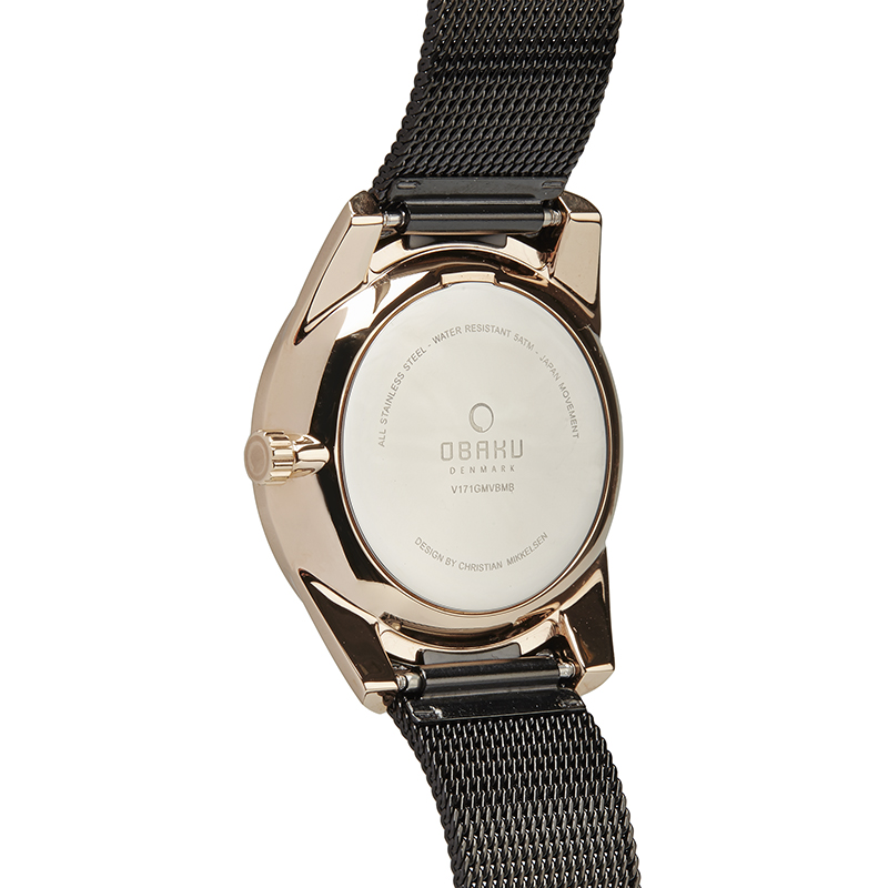 Obaku Denmark V171GMVBMB zegarek męski Slim - miniatura 2