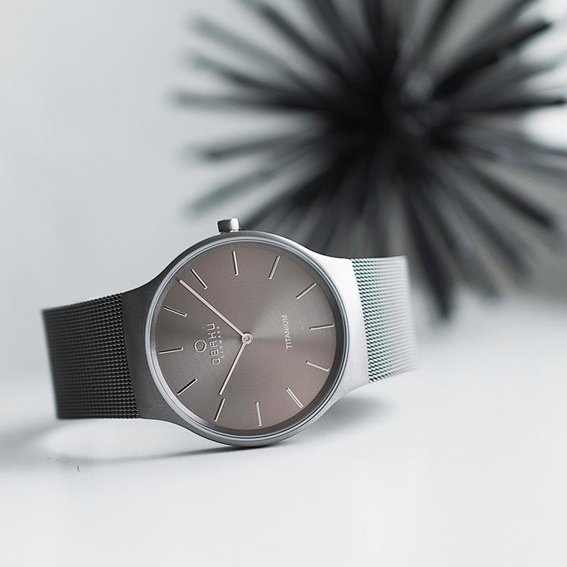 Obaku Denmark V178GXTJMJ męski zegarek Slim bransoleta - miniatura 3