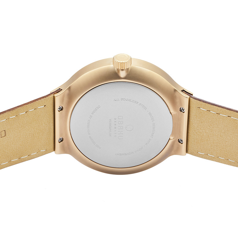 Obaku Denmark V229GMVLRN zegarek męski Slim - miniatura 2