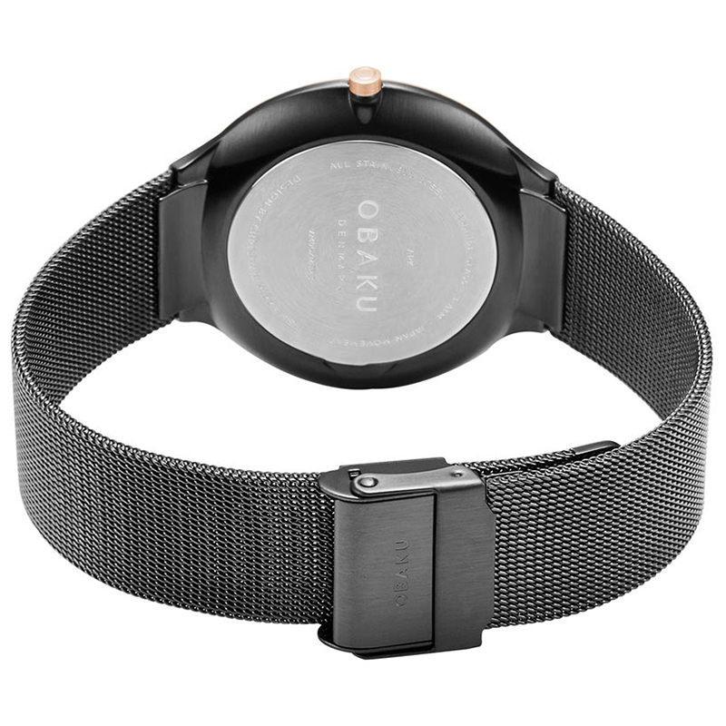 Obaku Denmark V240GXMBMB ARK - NIGHT zegarek klasyczny Slim - miniatura 4