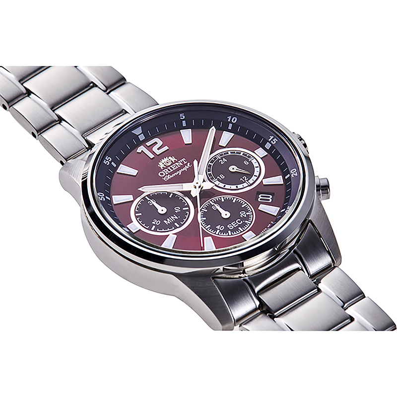 zegarek Orient RA-KV0004R10B męski z chronograf Sports - miniatura 5