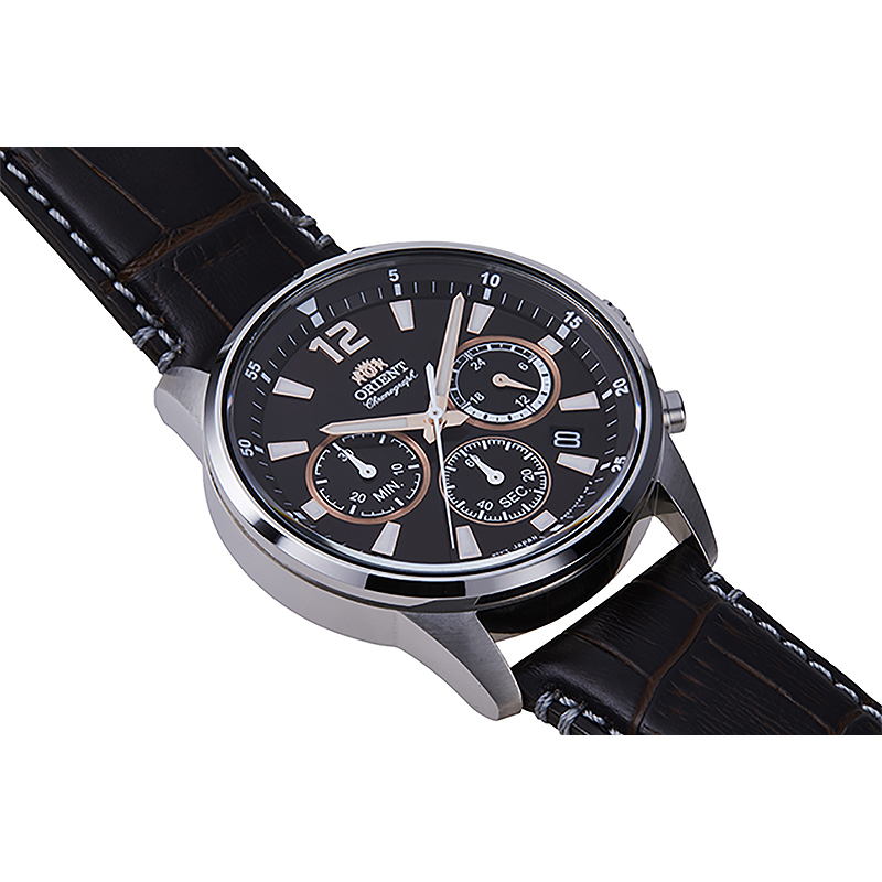 zegarek Orient RA-KV0006Y10B męski z chronograf Sports - miniatura 5