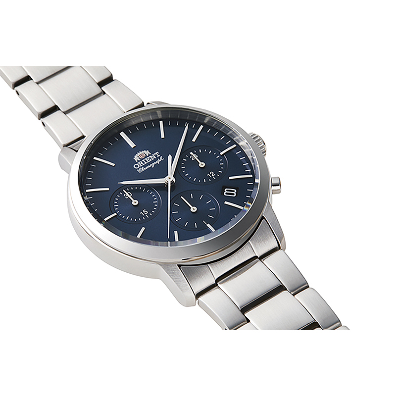 Orient RA-KV0301L10B zegarek srebrny sportowy Contemporary bransoleta - miniatura 5
