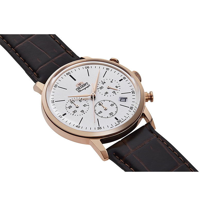 zegarek Orient RA-KV0403S10B męski z chronograf Classic - miniatura 5
