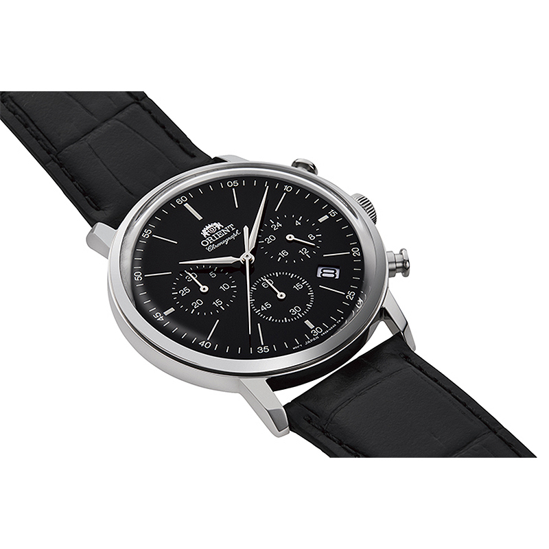 Orient RA-KV0404B10B zegarek srebrny sportowy Classic pasek - miniatura 5