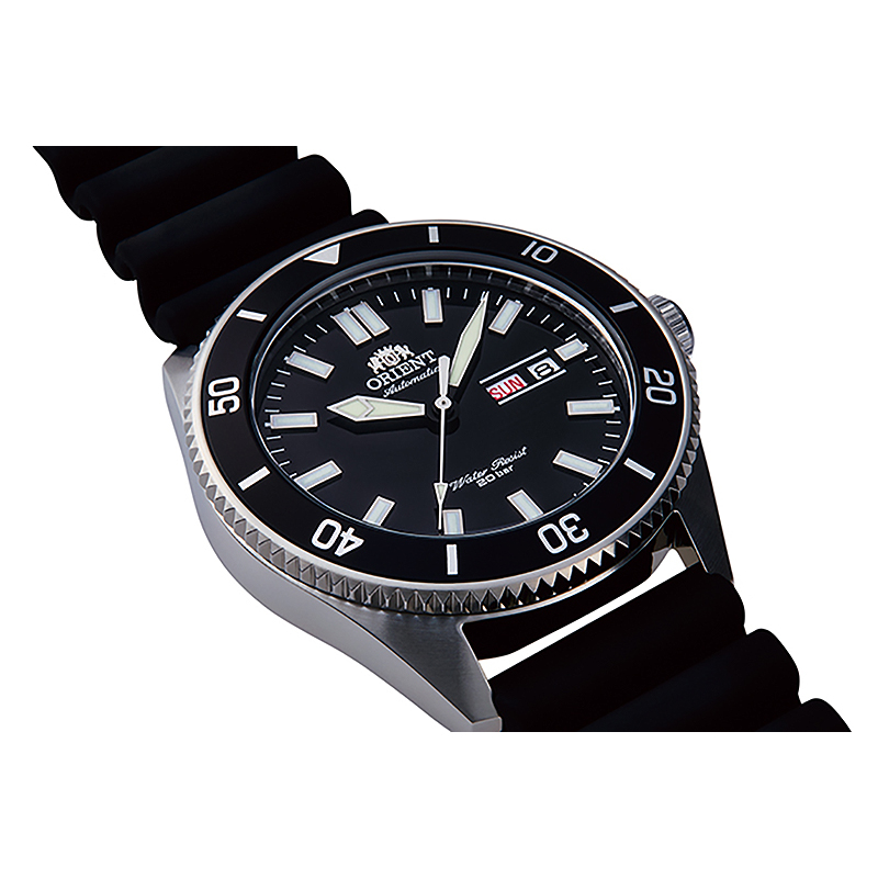 Orient RA-AA0010B19B zegarek srebrny klasyczny Sports pasek - miniatura 5