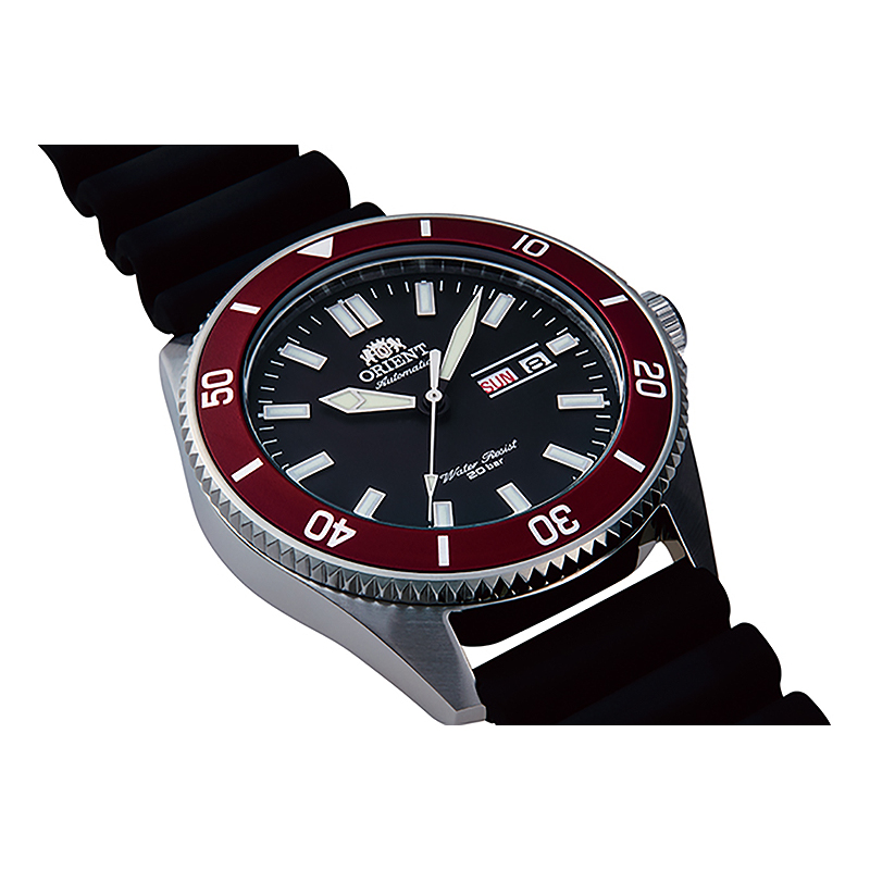Orient RA-AA0011B19B zegarek srebrny klasyczny Sports pasek - miniatura 13