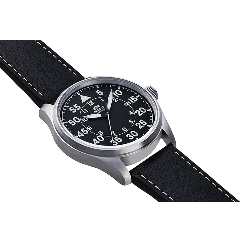 Orient RA-AC0H03B10B zegarek srebrny klasyczny Sports pasek - miniatura 5