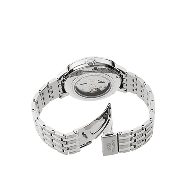 Orient RA-AC0J03L10B zegarek srebrny klasyczny Classic Automatic bransoleta - miniatura 5