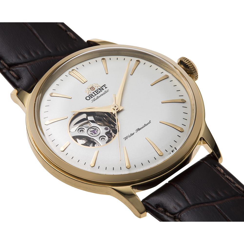 Orient RA-AG0003S10B zegarek złoty klasyczny Classic pasek - miniatura 5